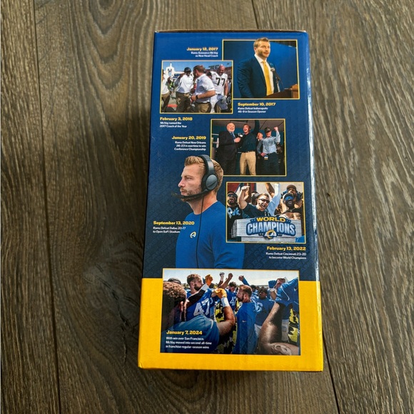Sean McVay plus 2023 LA Rams Season Member Gift Box and Rams Surprise gift - Picture 4 of 8